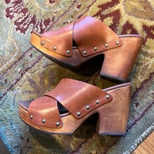 Platform clogs/mules